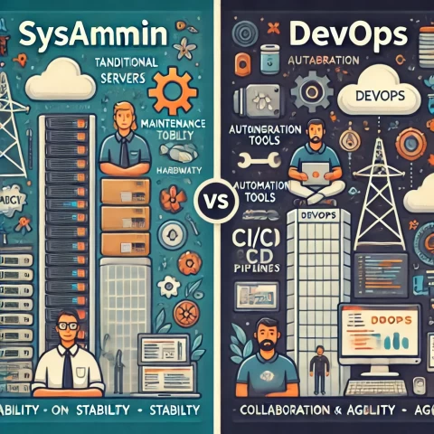 Imagem do Artigo A diferença crucial entre Sysadmin e DevOps