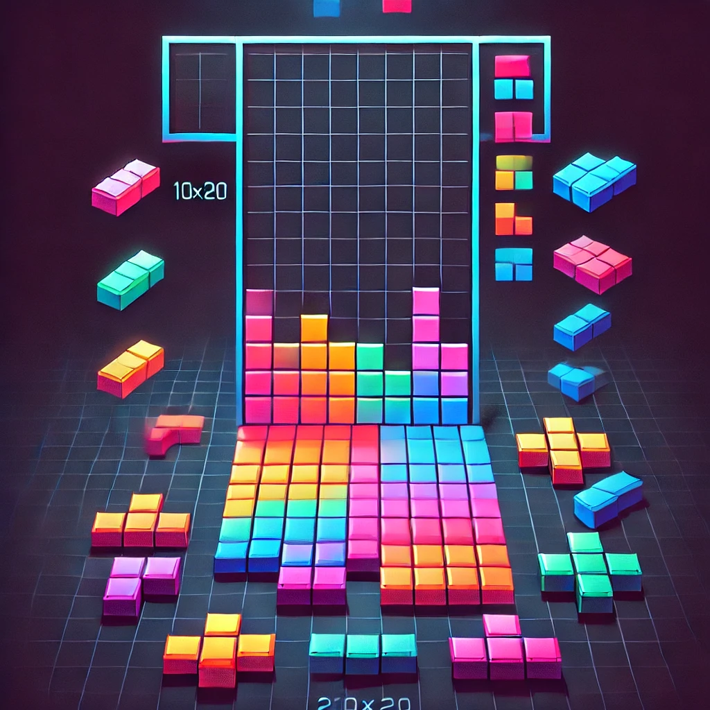 Jogo Tetris - Jogo de encaixar blocos